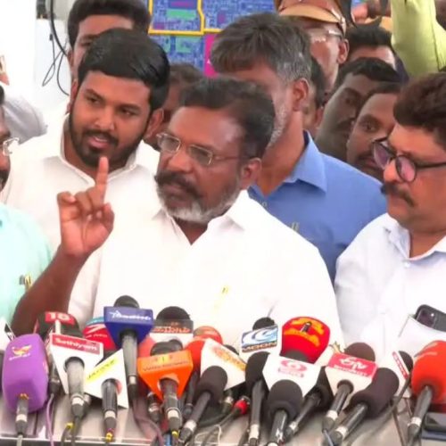 Political twist from Thirumavalavan
