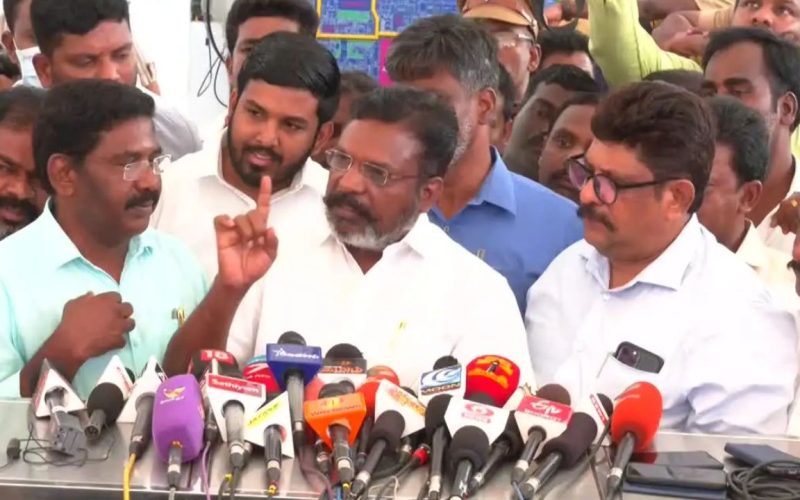 Political twist from Thirumavalavan