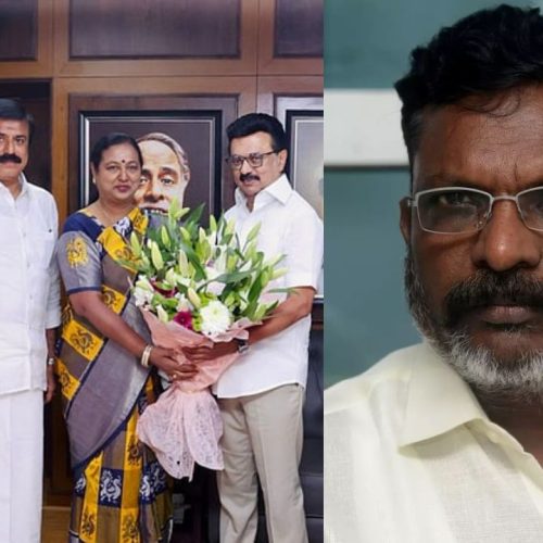 தி.மு.க. கூட்டணியில் தே.மு.தி.க., தொல். திருமாவளவன்