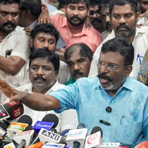 Thol Thirumavalavan statement
