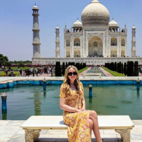 Tiffany Trump at Taj Mahal