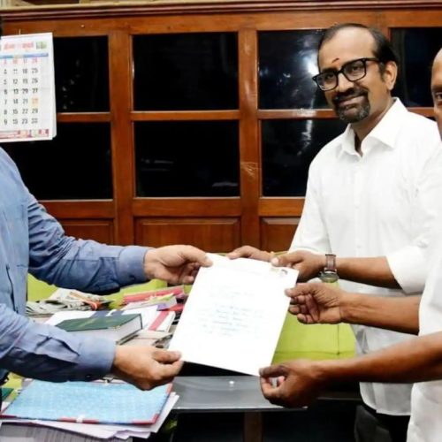 திருச்சி கிழக்கு எம்.எல்.ஏ விஜய்
