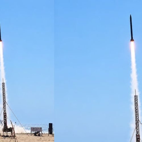 Hybrid Rocket Test