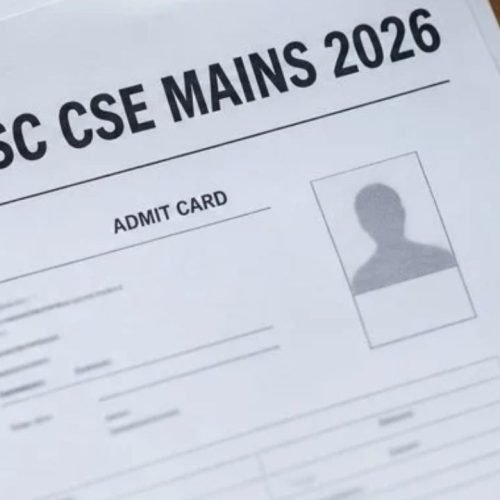 UPSC CSE Mains Admit Card 2026