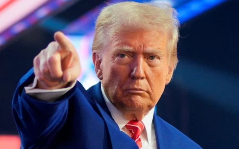 US president Donald Trump