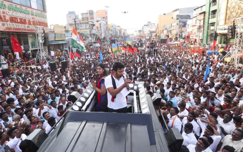 Udhayanidhi’s Campaign in Kanchipuram