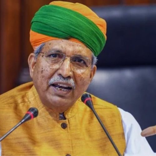 மத்திய அமைச்சர் அர்ஜுன் ராம் மேக்வால்