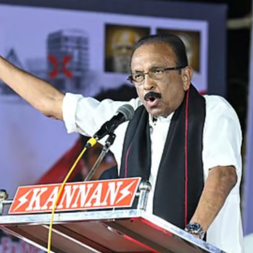 Vaiko Alleges Political Deal