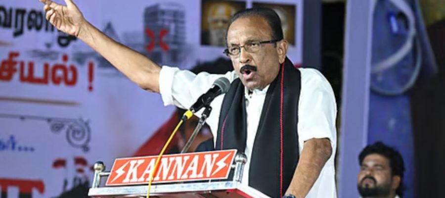 Vaiko Alleges Political Deal