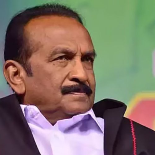 ம.தி.மு.க பொதுச்செயலாளர் வைகோ
