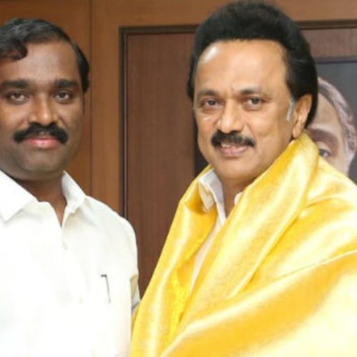 மு.க ஸ்டாலின் உடன் வேல்முருகன்