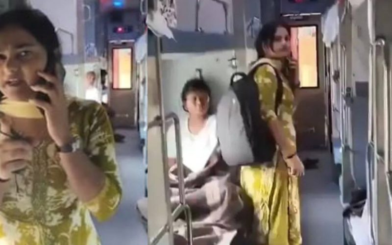 Bihar woman riding in AC coach without buying train ticket