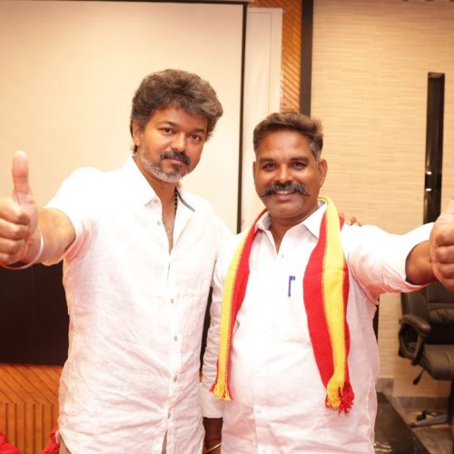 விஜயின் ஆதரவு பெற்ற சுயேச்சை வேட்பாளர் கே. பிரேம குமார்