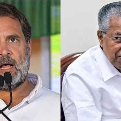 Vijayan slams Rahul