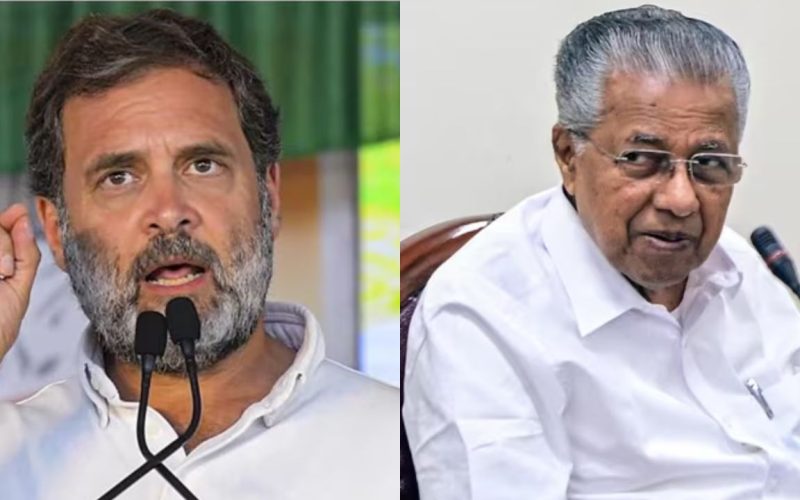 Vijayan slams Rahul