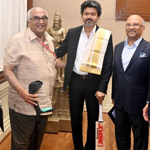 தமிழக முதலமைச்சர் விஜய்
