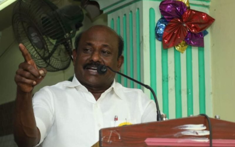 vikramasinga raja opposes the decision to raise property tax again in Tamil Nadu