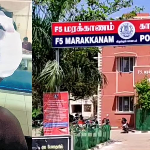 தி.மு.க. தொண்டர் காதறுப்பு
