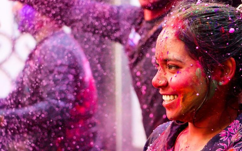 Which countries celebrate Holi besides India