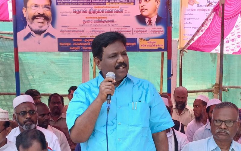 Why is the Tamil Nadu government losing to casteists says VCK MP Ravikumar