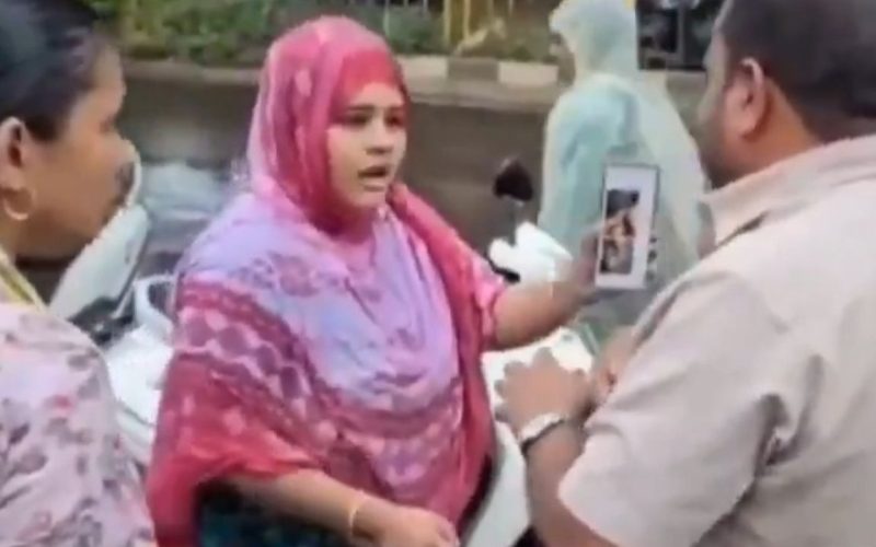 Woman slaps bus driver