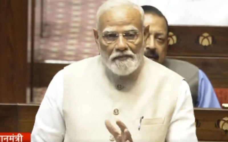 PM Narendra Modi Blames DMK Congress on Womens Reservation Bill