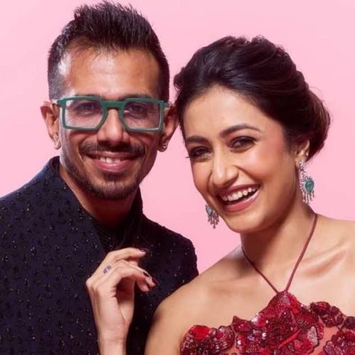 முன்னாள் மனைவியுடன் இந்திய கிரிக்கெட் வீரர் யுஸ்வேந்திர சஹால்
