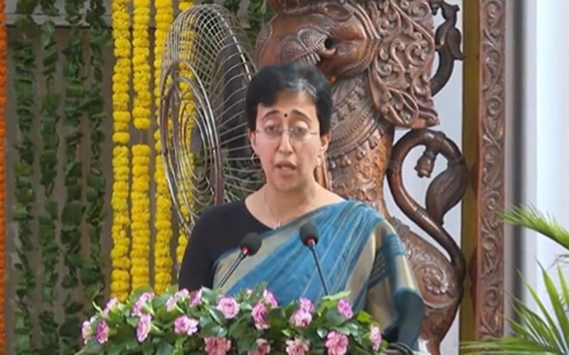 Atishi sworn in as Delhi Chief Minister