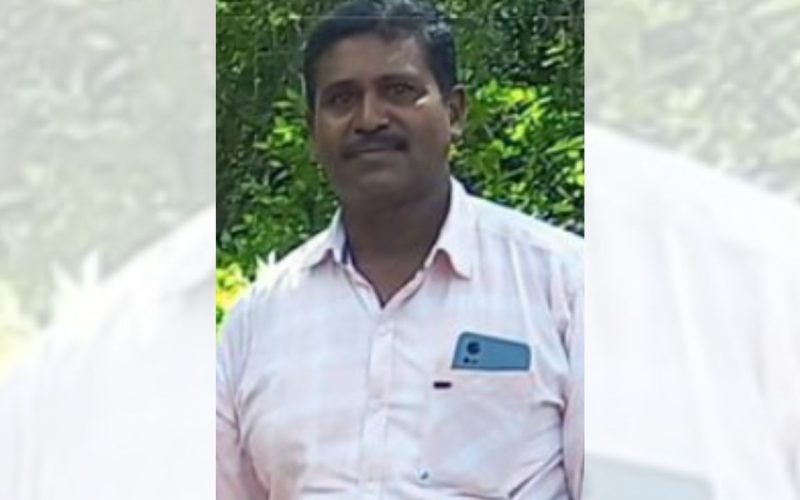 A government school teacher in Erode died of a heart attack in his classroom