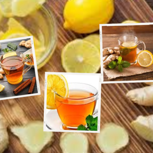 இஞ்சி மற்றும் எலுமிச்சை தேநீர்