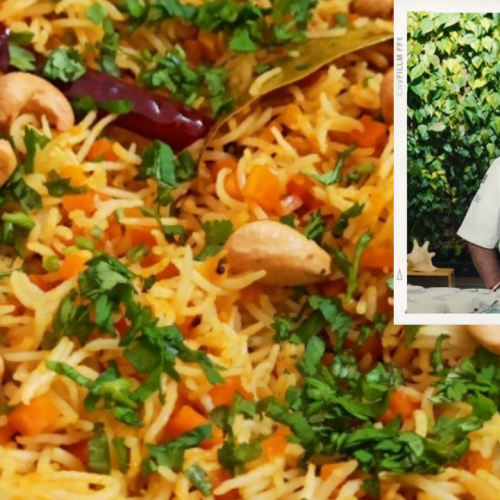 செஃப் தாமு ஸ்டைலில் கேரட் ரைஸ்