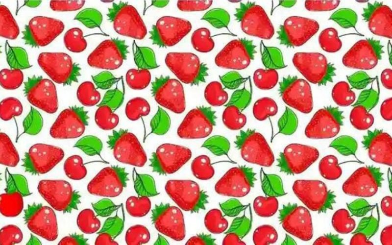 You have to find the hidden apple in the picture in 5 seconds.