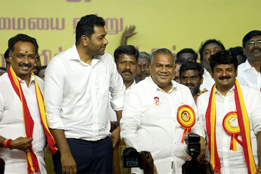 AIADMK Ex-Ministers Join TVK