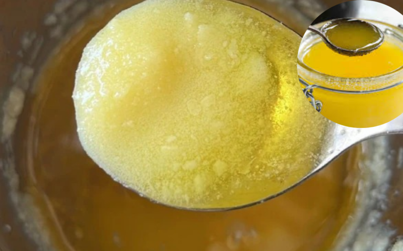 benefits of drinking ghee with warm water
