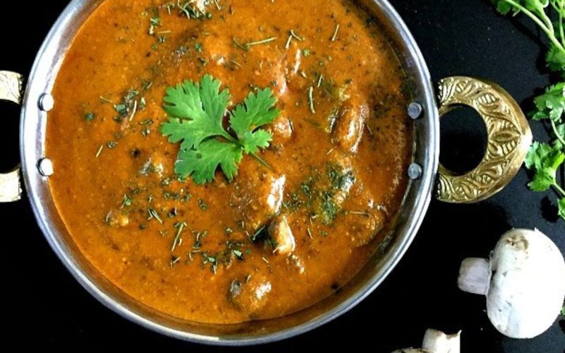 mushroom tikka masala