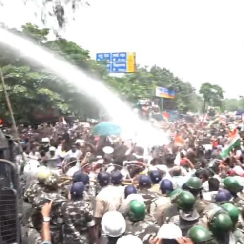 Jharkhand students protest