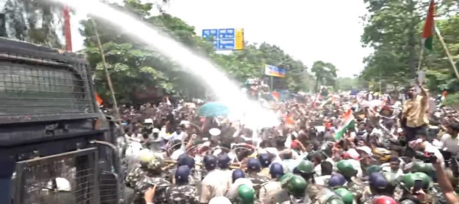 Jharkhand students protest