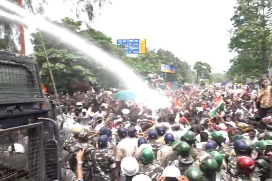 Jharkhand students protest