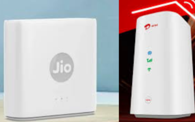 jio airfiber vs airtel xstream airfiber broadband plans comparison
