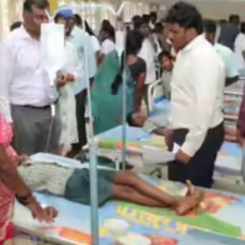 பள்ளி மாணவ மாணவியருக்கு வாந்தி மயக்கம்