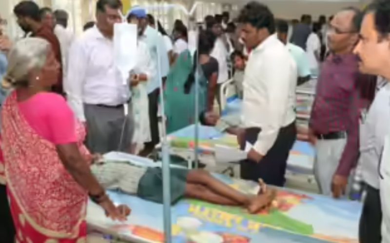 Coimbatore School Students Vomit and faint
