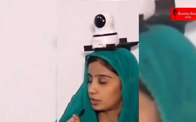 Pakistani man installs CCTV camera on daughters head