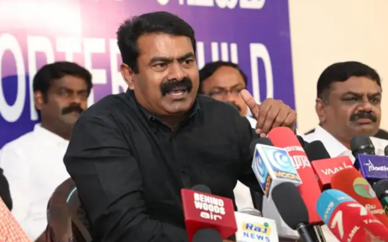 seeman said i will remove tamil thai greeting song