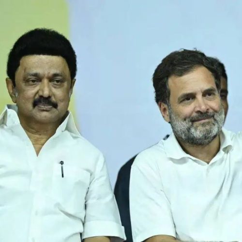 மு.க ஸ்டாலின், ராகுல் காந்தி 
