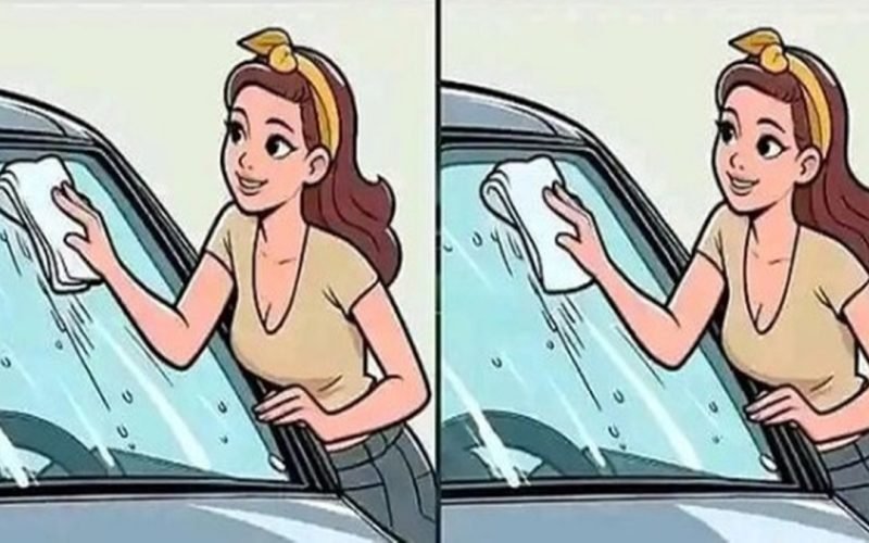 What is the difference in this optical illusion picture
