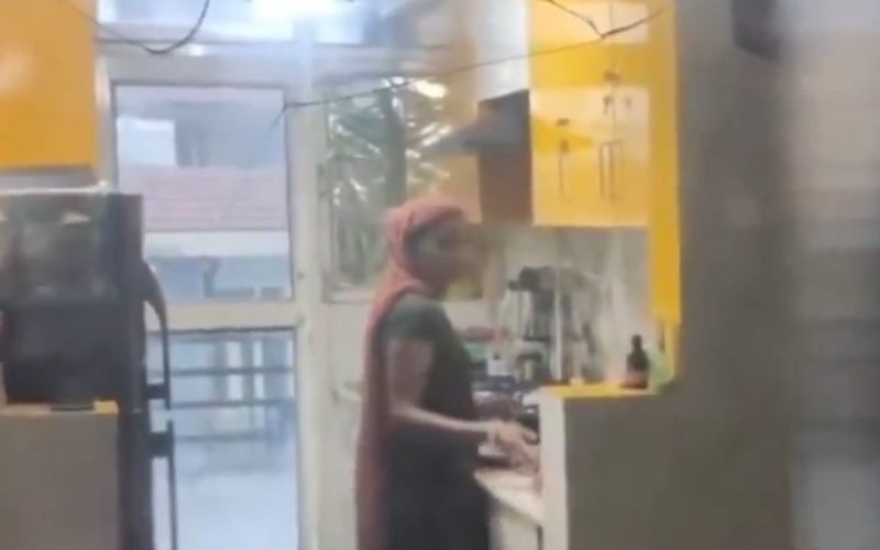 சிறுநீர் சப்பாத்தி; வைரலான வீடியோ: சிக்கிய பணிப்பெண்!